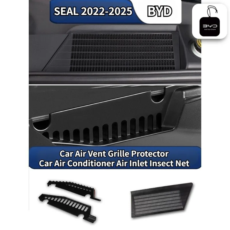 BYD SEAL EV Car Air Vent Grille Protector Car Air Conditioner Air Inlet ...