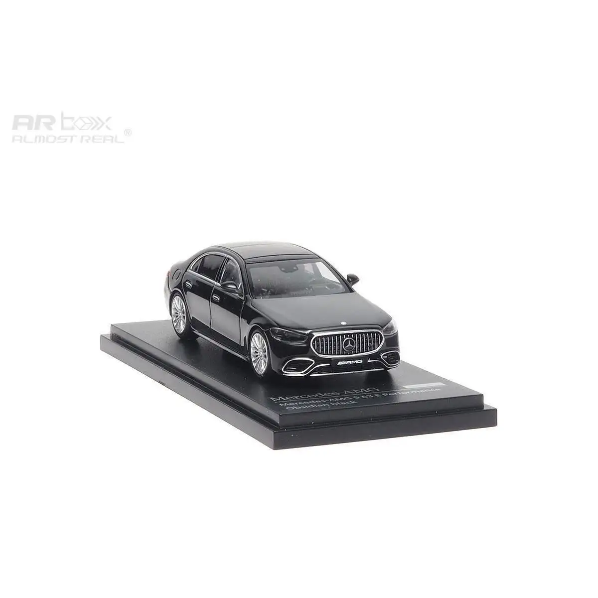 AR 박스 1:64 메르세데스-벤츠 AMG S63 E 퍼포먼스 2023 자동차 모델 전시용 수집품