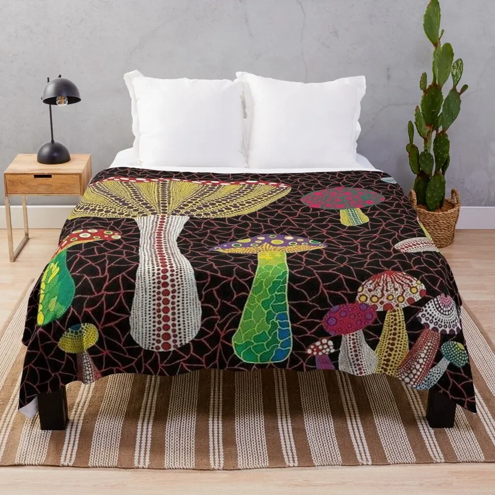 

mashrooms Throw Blanket Luxury St Cute Plaid Blankets