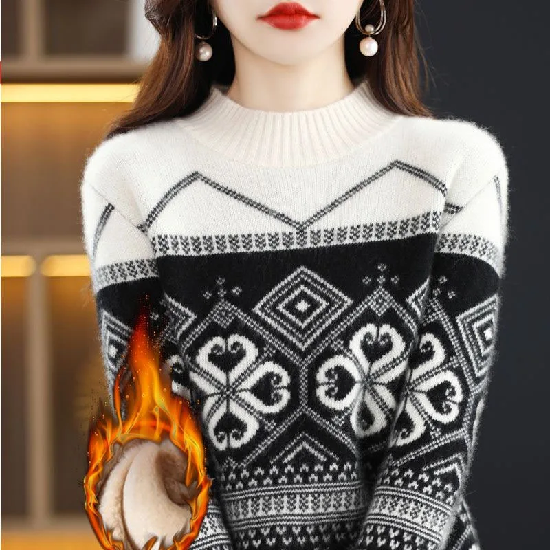 Thickened Warm Leather Plush Top Autumn And Winter New Korean Style Loose Short Coat Women
