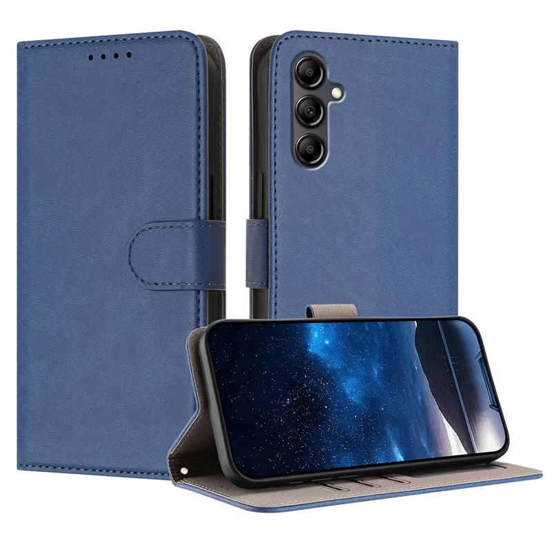 Stylish Wallet Flip Leather Phone Cover with Magnetic Closure and Card Slots - 2026 Edition