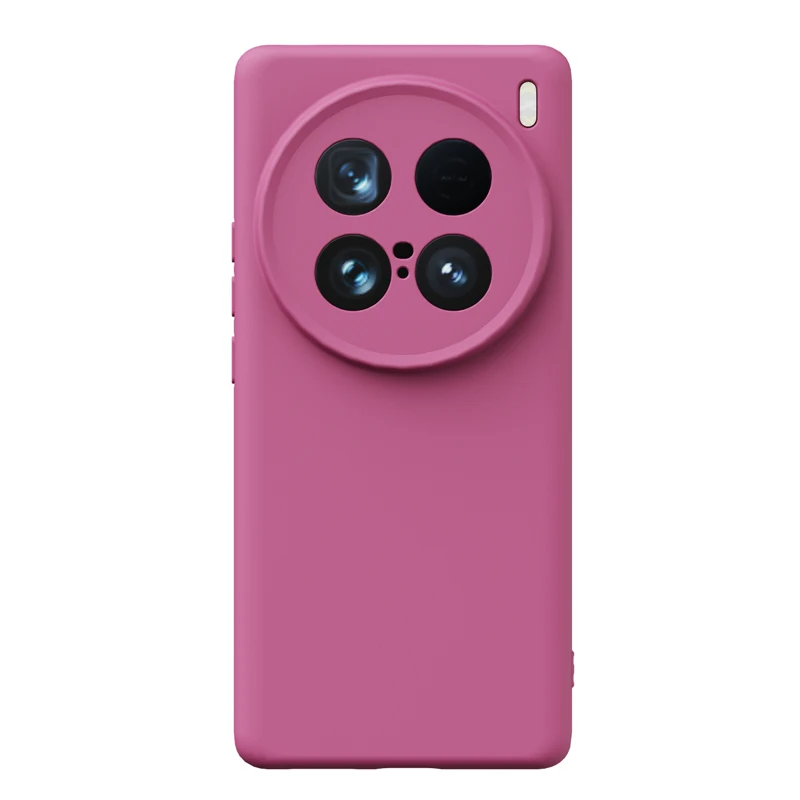 Soft Liquid Silicone Slim Phone Case with Camera Protection Cover