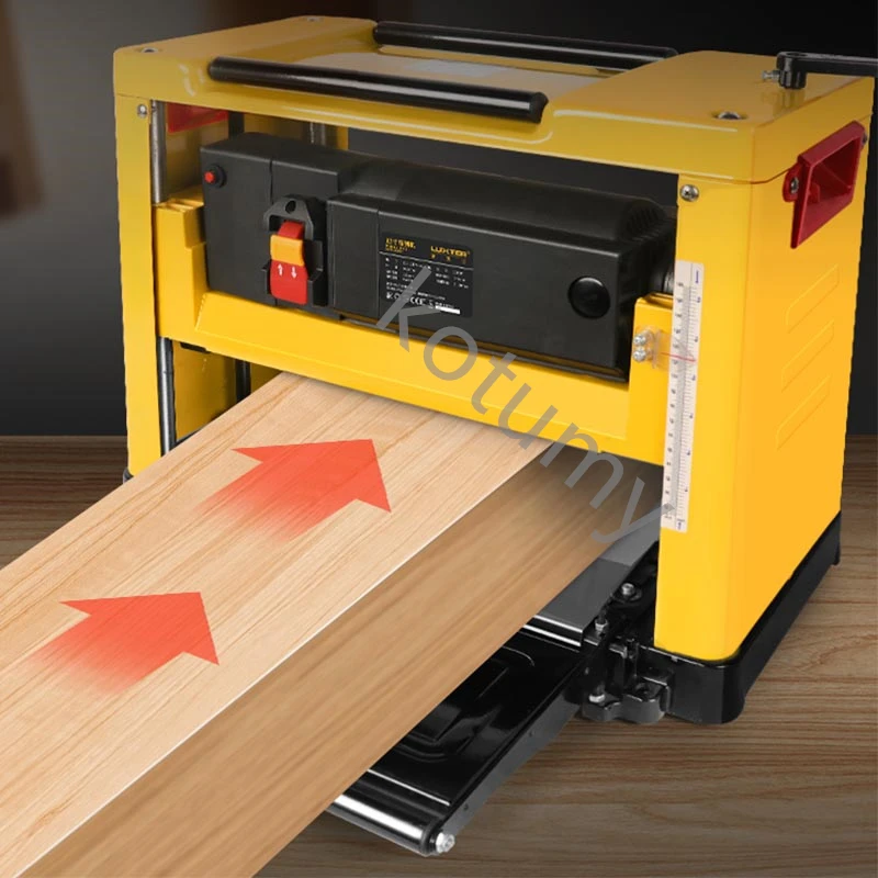 Multi-function Woodworking Planer Machine Small Woodwork Press Planer Machine Household High-power Electric