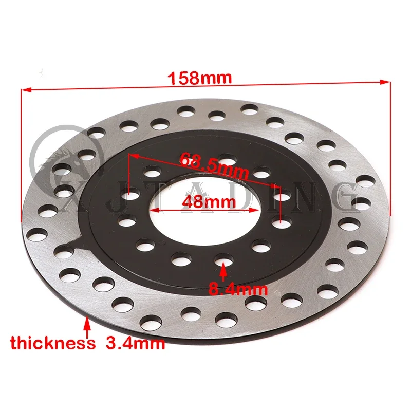 Motorcycle Brake Lever Motorcycle Brake Hose Motorcycle Brake Pressure Switch Motorcycle Clutch Master Cylinder Rod Motorcycle Brake Fitting Motorcycle Rear Hydraulic Disc Brake Caliper for ATV