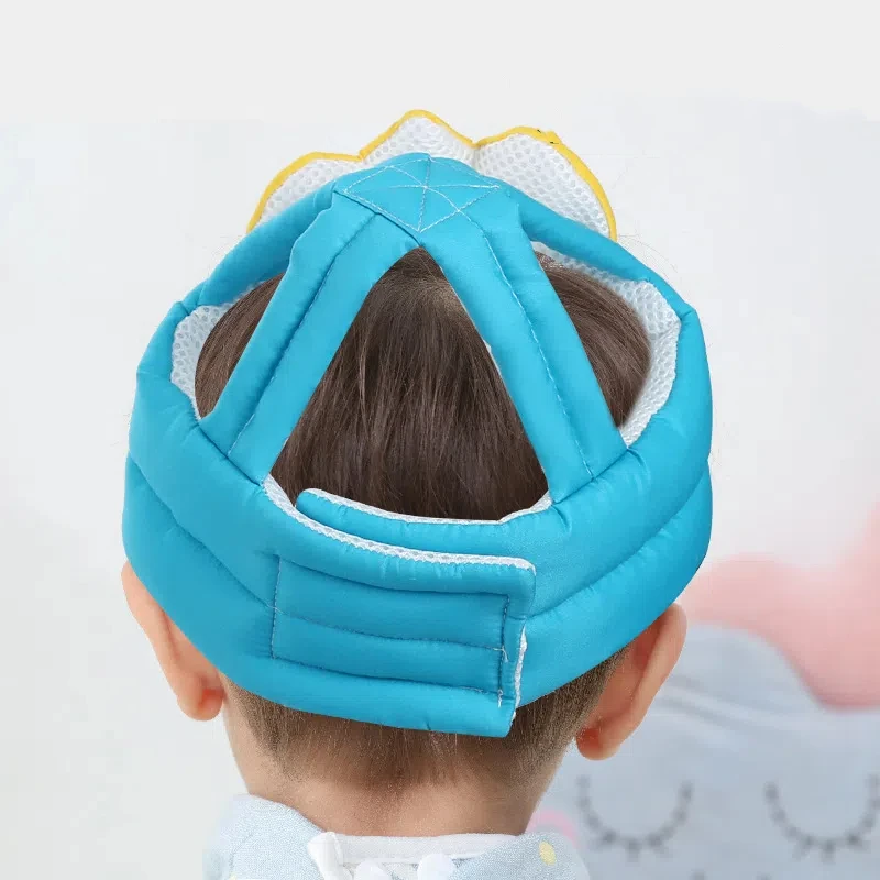Anti Collision Head Baby Walking Hat New Baby Headrest Anti Fall Device Head Breathable Safety Protection Pad Cartoon Image