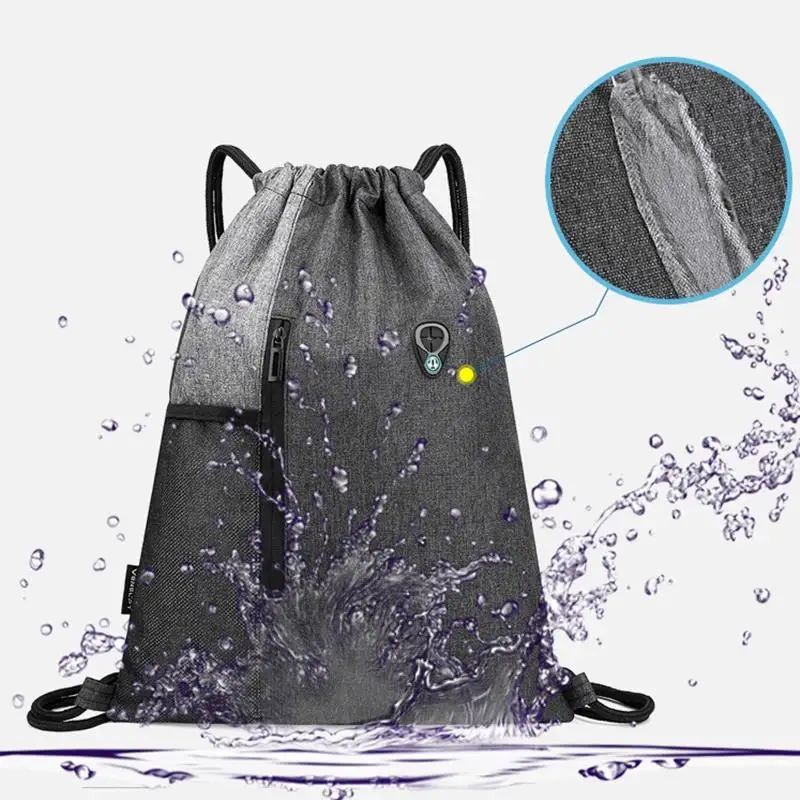 Drawstring Backpack Fashion Casual Unisex for Men Women