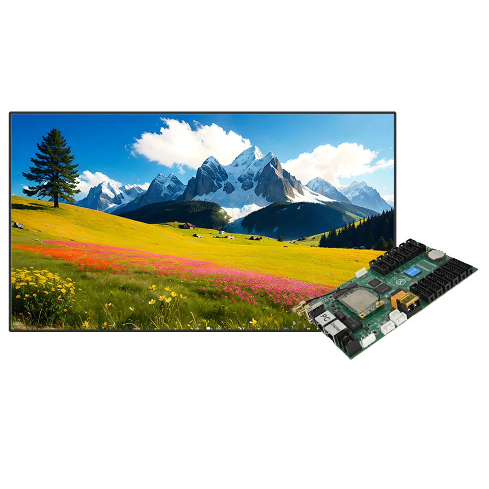 YCX Sale HD-C16L led panel control card full color wifi controller hub75 module system board