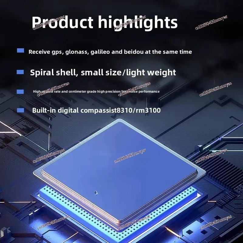 UM980 모듈 982 전체 주파수 수신기 UBLOX 고정밀 RTK 센티미터 수준 GNSS 포지셔닝 단일 Beidou BDS