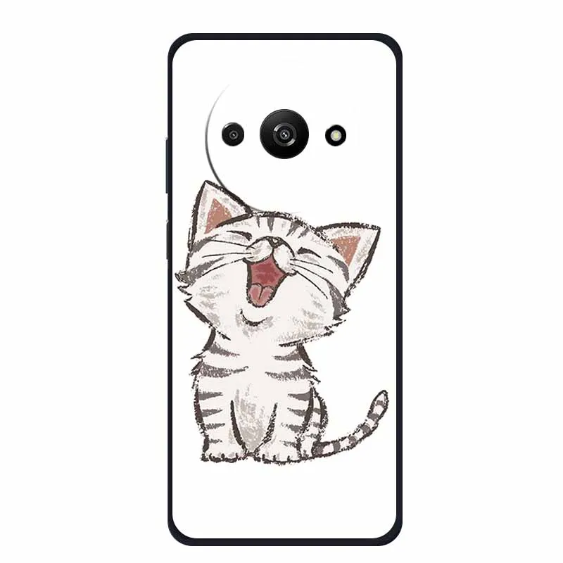 Sleek Black Shockproof Silicone Phone Case - Soft Protective Cover