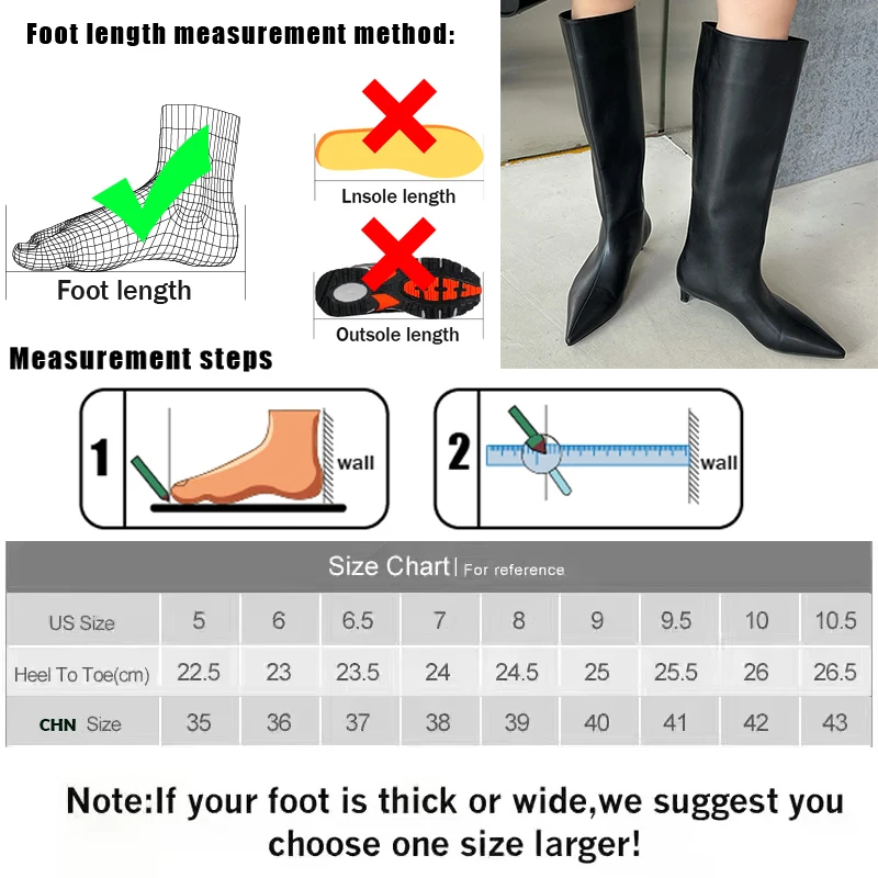 Women Brown High Modern Square Luxury Low Heel Pointed Toe Knee Western Boots