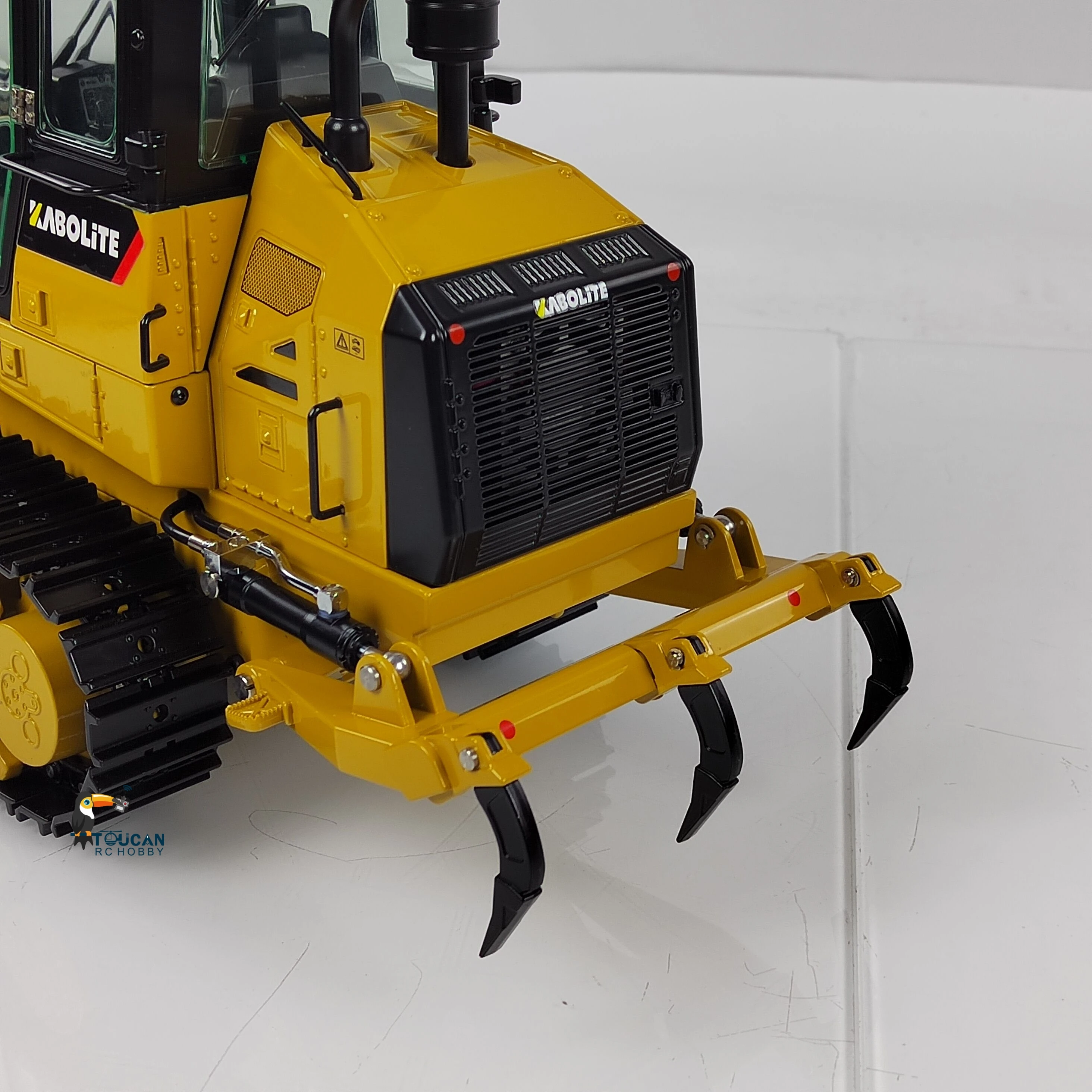 RTR KABOLITE K963 RC Hydraulic Loader 1/16 Remote Control Metal Machine Construction Vehicles Model with Light System RC Toys 6