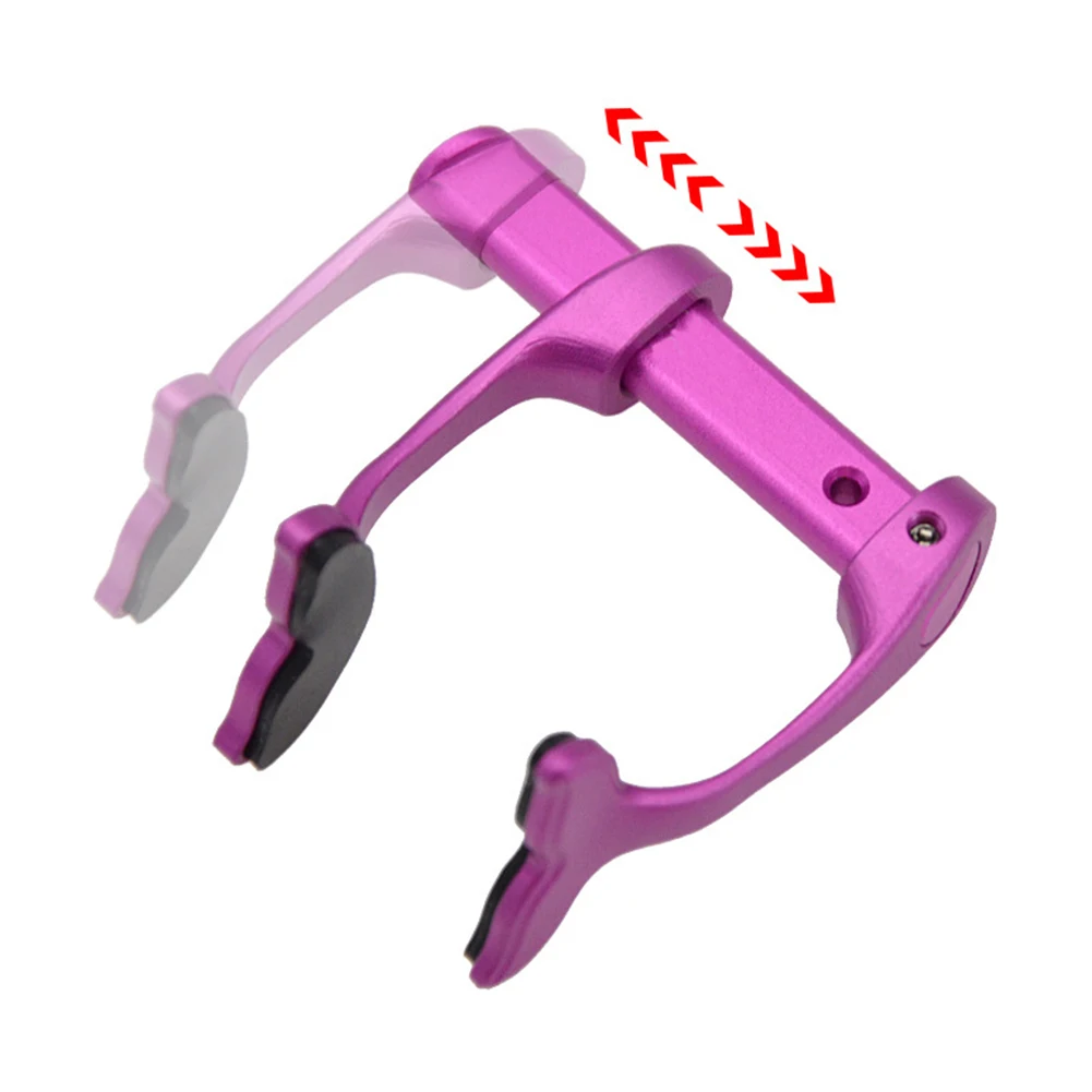 Adjustable Diving Nose Clip Aluminum Alloy Nonslip Swimming Nose Clip