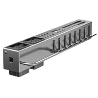 Support de Couteaux Mural Multifonction – Porte-Ustensiles avec Range-Baguettes Intégré 5