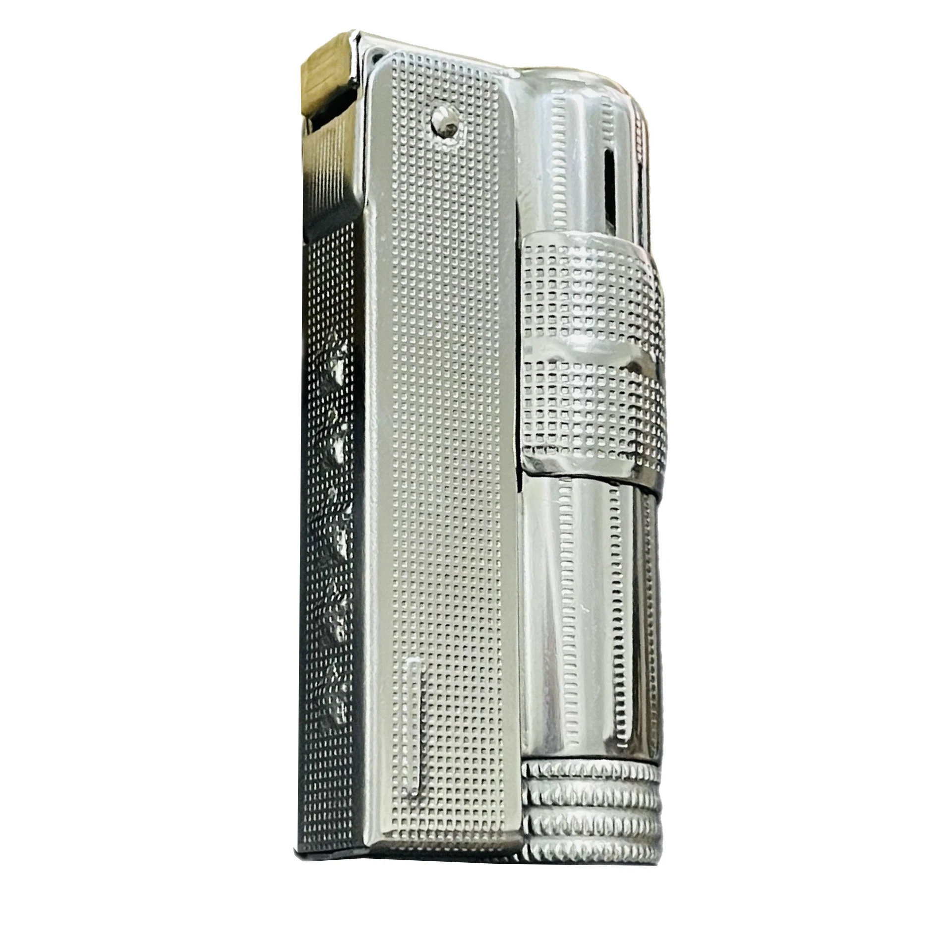 Accendino A Benzina Dorato In Acciaio Inossidabile Imco 5 Stelle Ww1 Wii Trench Nostalgia Accendino