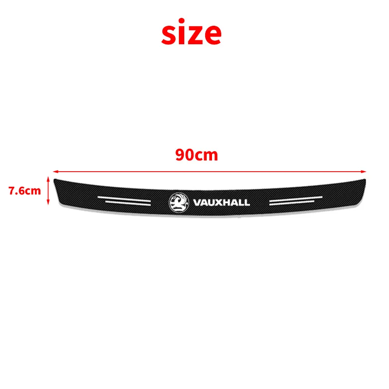 새 차 트렁크 바닥 보호 스티커 (Vauxhall Opel Corsa D, Astra G, GTC, J, H, Vectra, Zafira, Meriva, Junior 차량용)