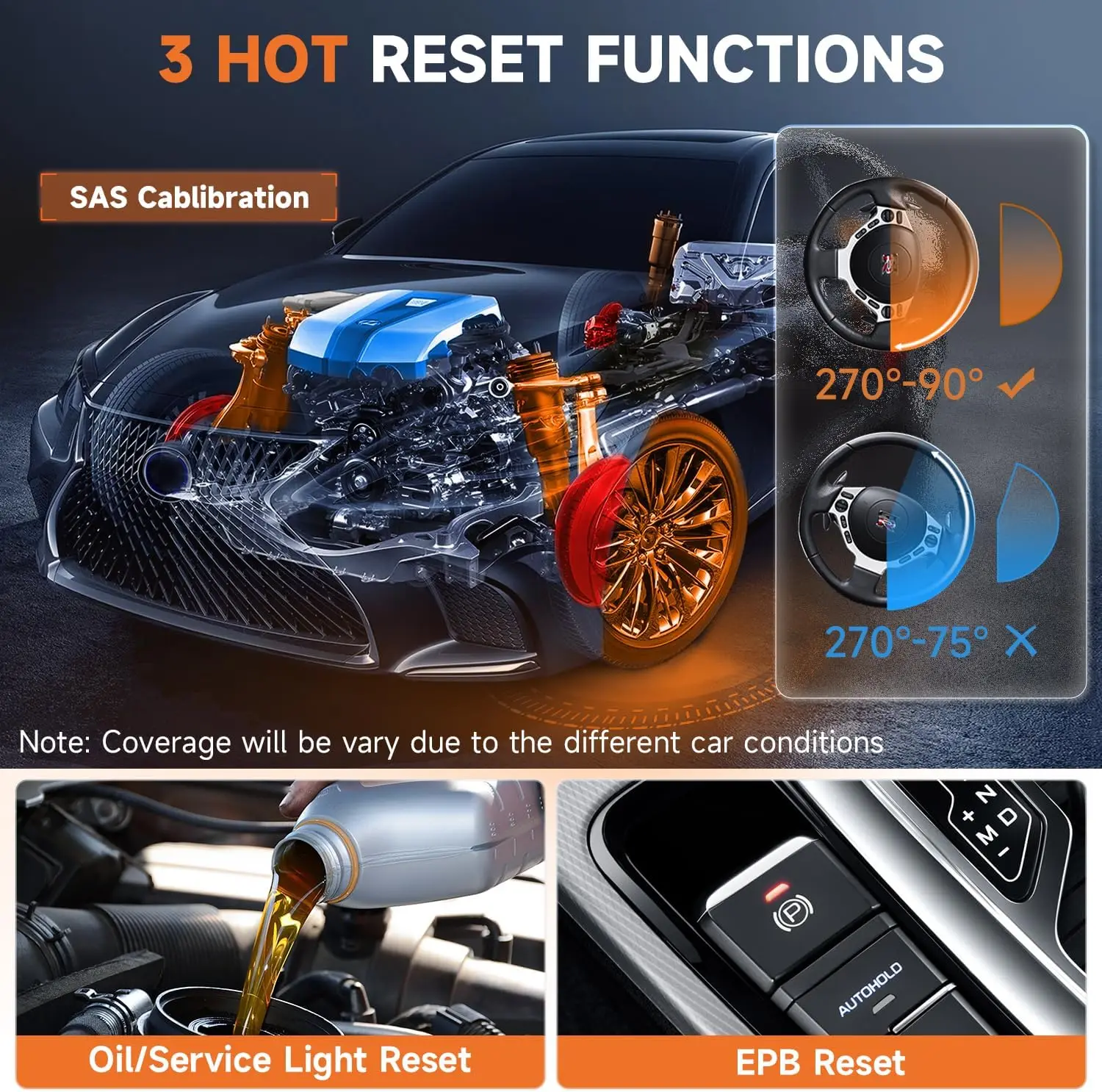 FOXWELL NT630 Plus OBD2 Scanner ABS SRS Code Reader Automotive OBD II Airbag Diagnostic ABS Brake Bleeding Diagnostic Scan Tool