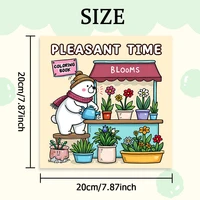 PLEASANT TIME Bold-easy Patterns Coloring Book for Adults Cute Drawing Book Perfect Gift for Party and Birthday 2
