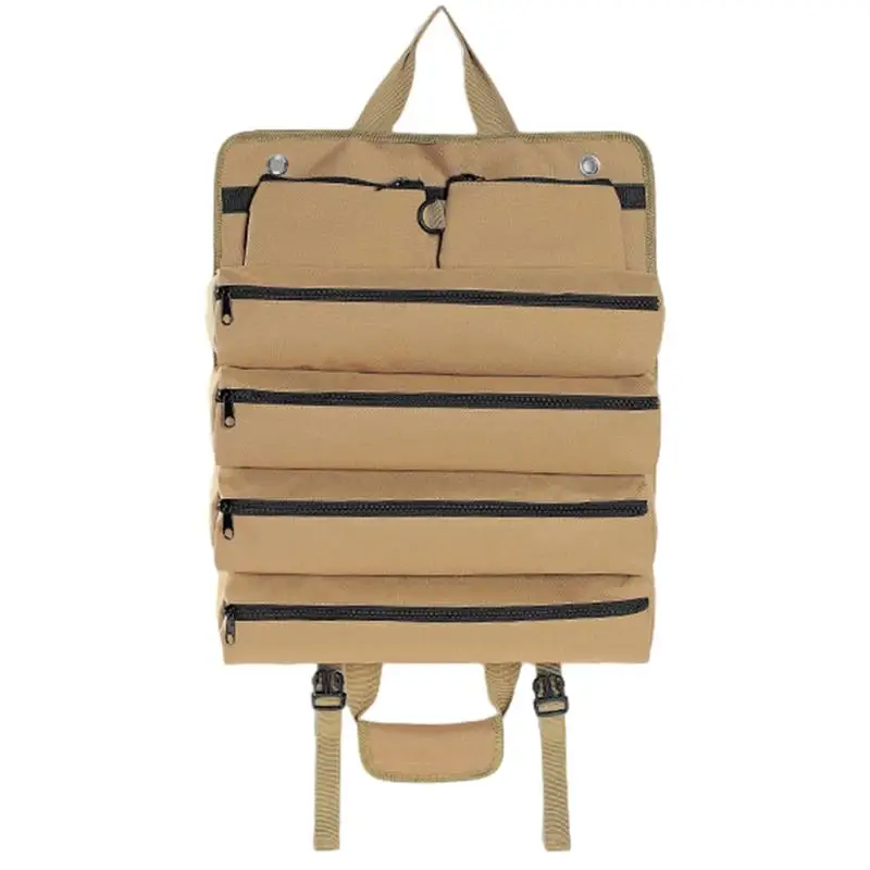 

Органайзер для инструментов, Портативная сумка-Органайзер из ткани «Оксфорд», 4 кармана на молнии