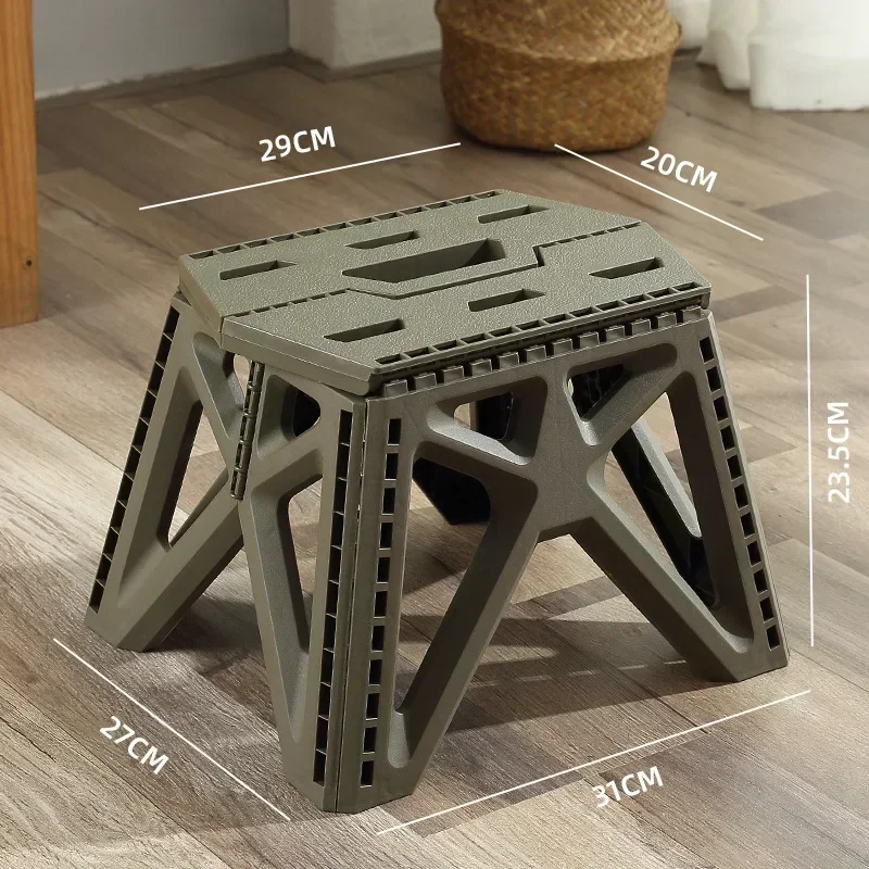 Outdoor Small Stool Portable Folding Stool High Load Bearing Durable Small Chair Fishing Beach Camping folding stool