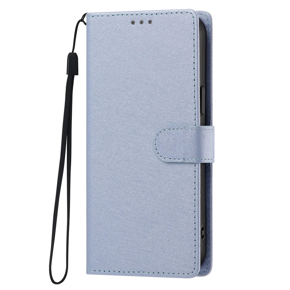 Vintage Style Magnetic Flip Leather Wallet Case with Stand and Shockproof Protection