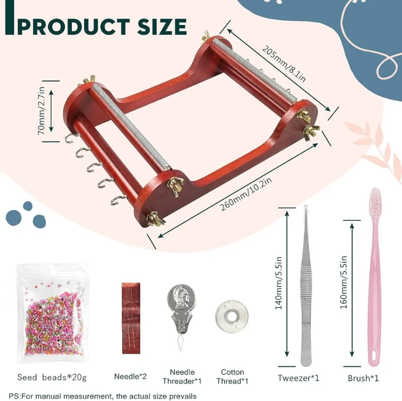 Wood Beading Machine Bead Set Classical DIY Bracelets Jewelry