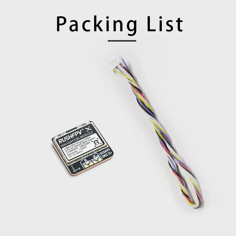Module GNSS Micro/Mini/Pro GPS Boussole pour Drone FPV - RUSHFPV