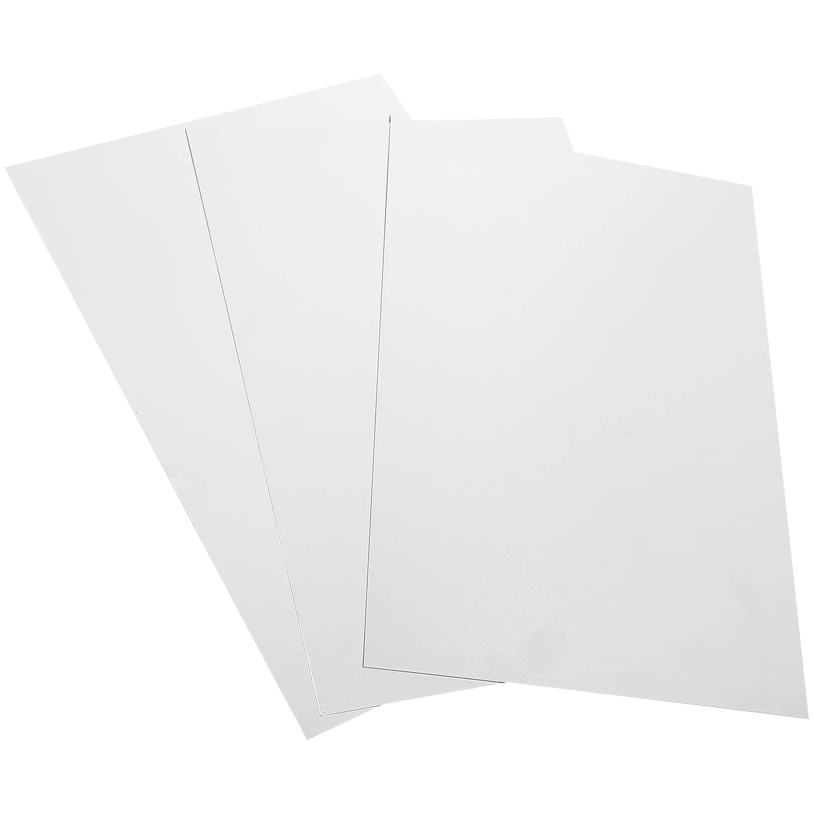 

3 Pcs Sublimation Blank Aluminum Sheet Metal Photo Sign Emblems Board Picture Frames Simulation Blanks