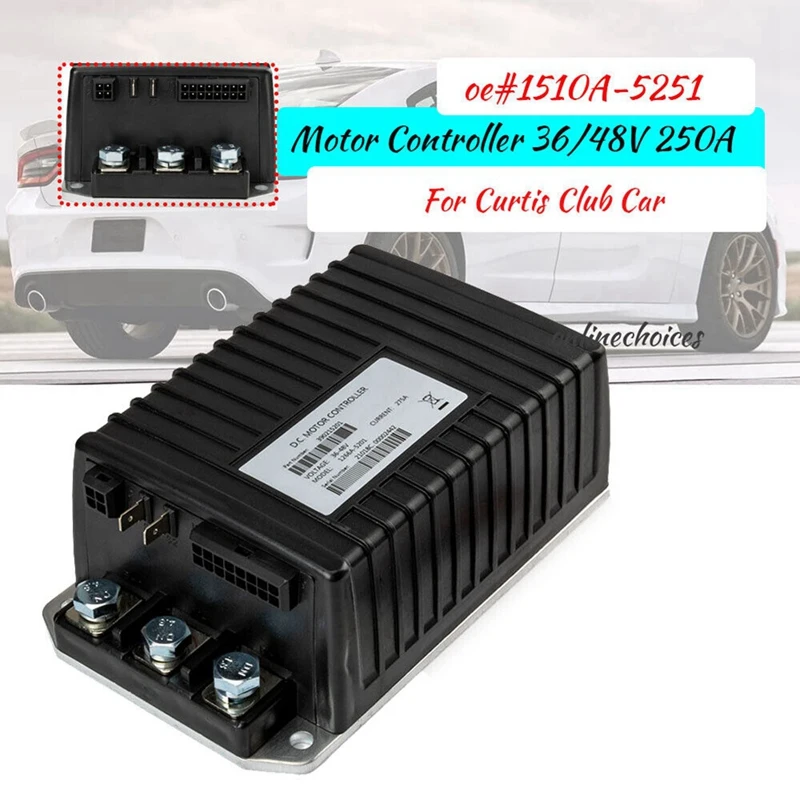 36V/48V Motor Speed Controller Electric Golf Brushed DC Motor Speed Controller 1266 5201 For
