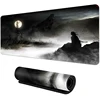 Night Moonlight Samurai large size cool mouse pad 900x400 non-slip esports desk mat game player mouse pad desktop accessories ﻿ 1