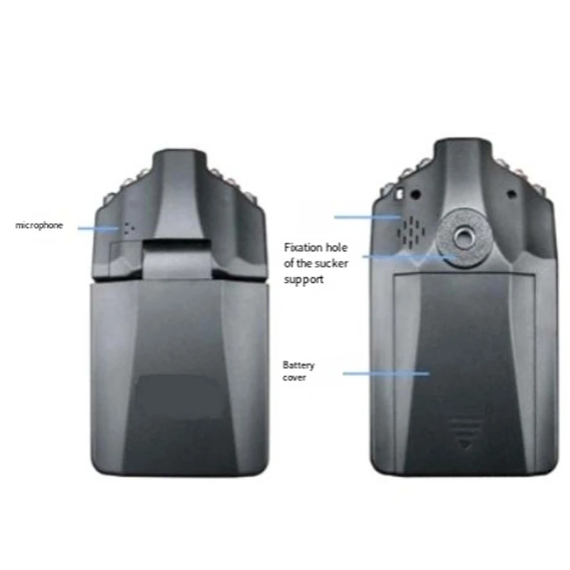 A76F-Dash Cam For Cars Dash Cam Front & Rear With 32GB Card 120° Wide Angle Recording Car Dash Camera 1080P 5