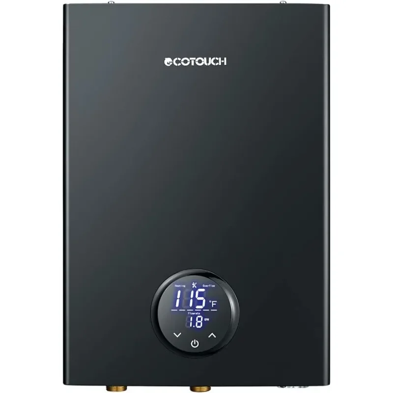 

HAOYUNMA Tankless Water Heater, Instant Hot Water Heater on Demand 240V Point of Use Hot Water Heater Self-Modulation Black