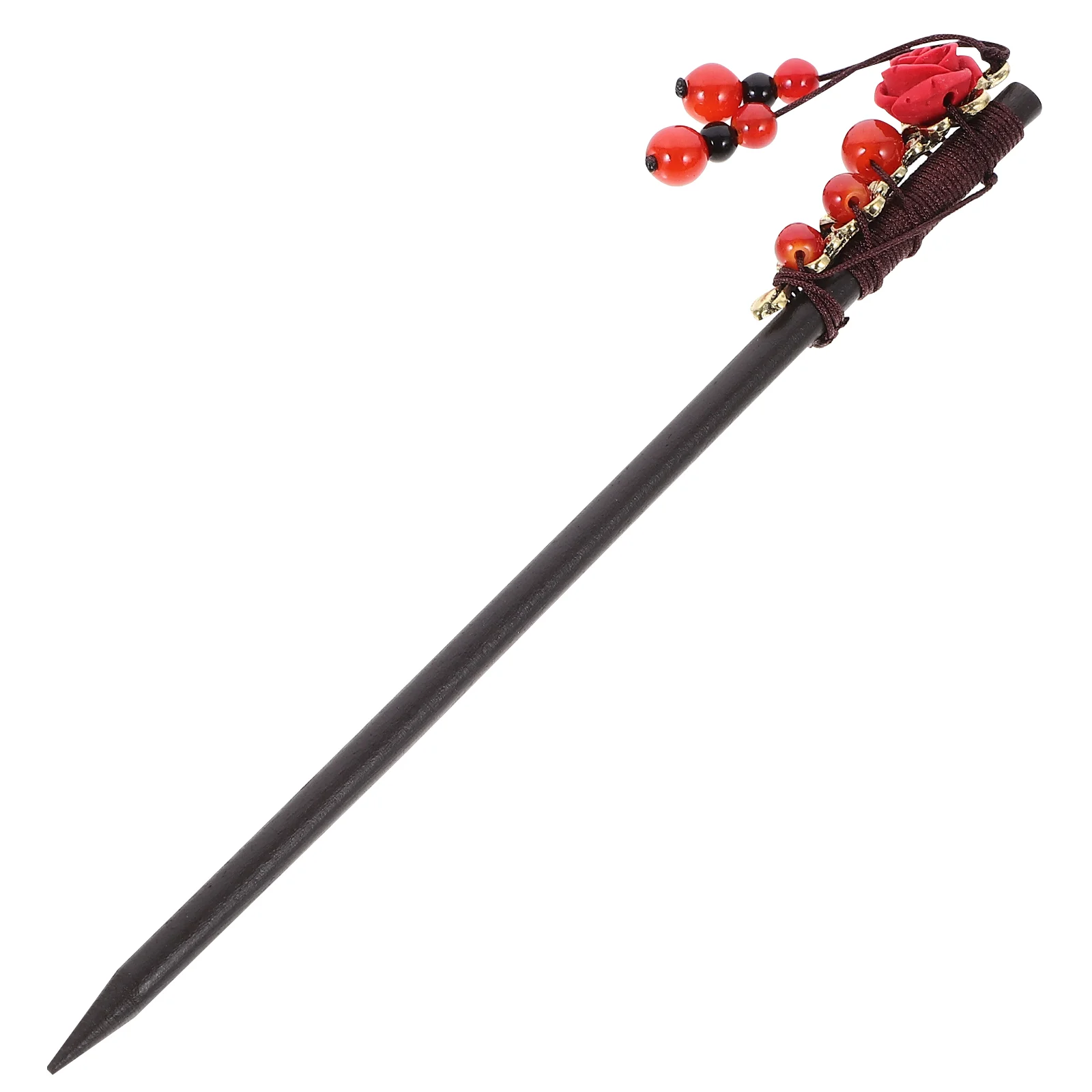 

Vintage Decor Hair Wooden Flower Hair Chopstick Chinese Hair Fork Hair Styling Pin for Lonng Hair