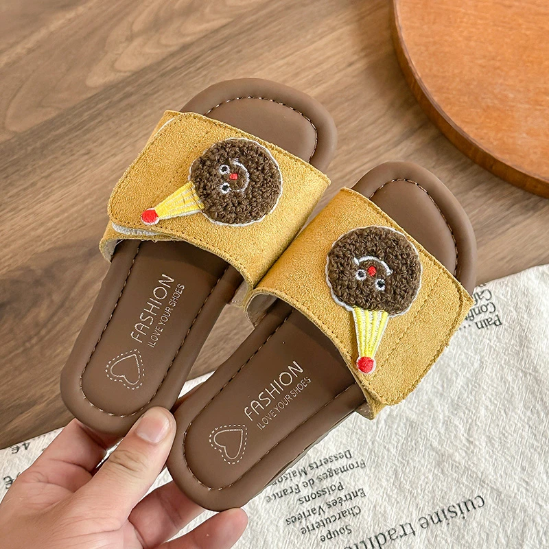 Girls Non Slip Summer Beach Slippers