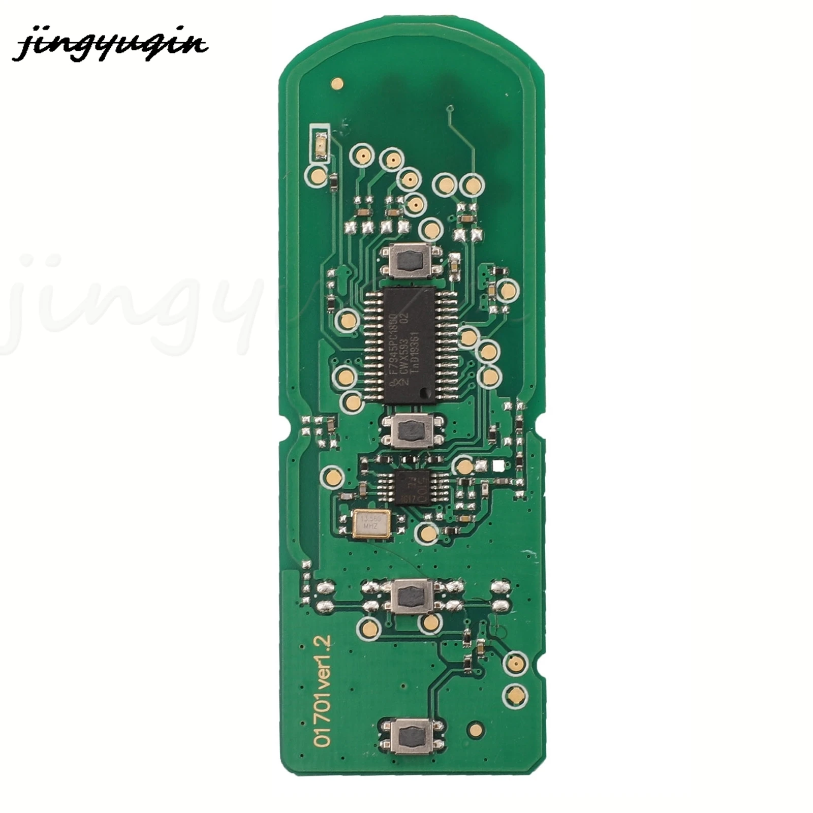 3/4 Button Remote Car Key Fob 433MHz 49 Chip For Mazda (Mitsubishi System) 3 MX-5 CX-3 CX-5 CX-7 SKE13E-01 SkE13E02 jingyuqin