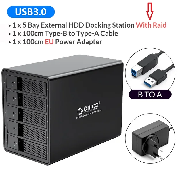 Orico Usb 3.0 Sata Hard Drive Docking Station | Orico 3.5 Sata Hdd 