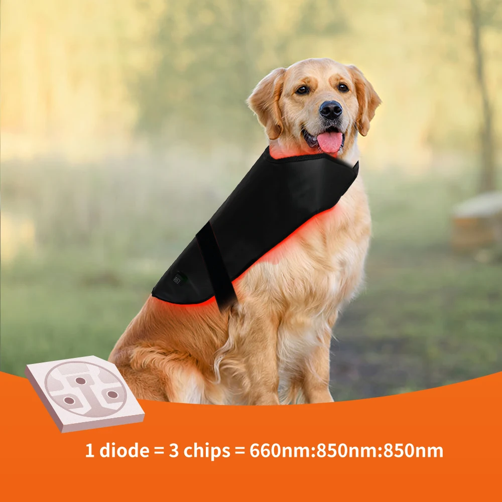 Anti-Inflammatory Factory 660nm Red Light Therapy Dog Back Pad