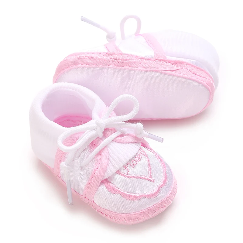 Newborn Baby Boy And Baby Girl's First Pair Of Dipping Shoes Soft Soled Walking Shoes Cute Cartoon Bow Multiple Styles -9CM/10CM