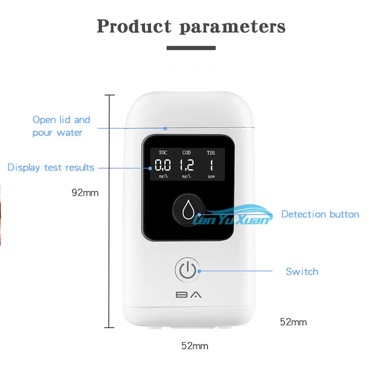 

Water quality analyzer TDS water quality analyzer Spectrum water quality tester