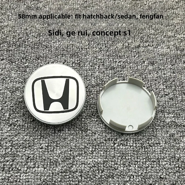 58MM/69MM Car Styling Wheel Center Hub Caps Cover Replacement Accessories For Honda CITY CIVIC Mugen Pilot Type R Type S Insight