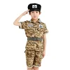 Korea Camouflage Uniform For Kids Boy Girl Summer Outdoor Uniform For Summer Combat Tactical Short Long Sleeve 5