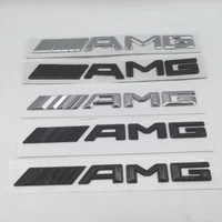 1 pièce Emblème 3D ABS pour voiture AMG, autocollant de style pour aile latérale et coffre arrière, accessoires automobiles 1