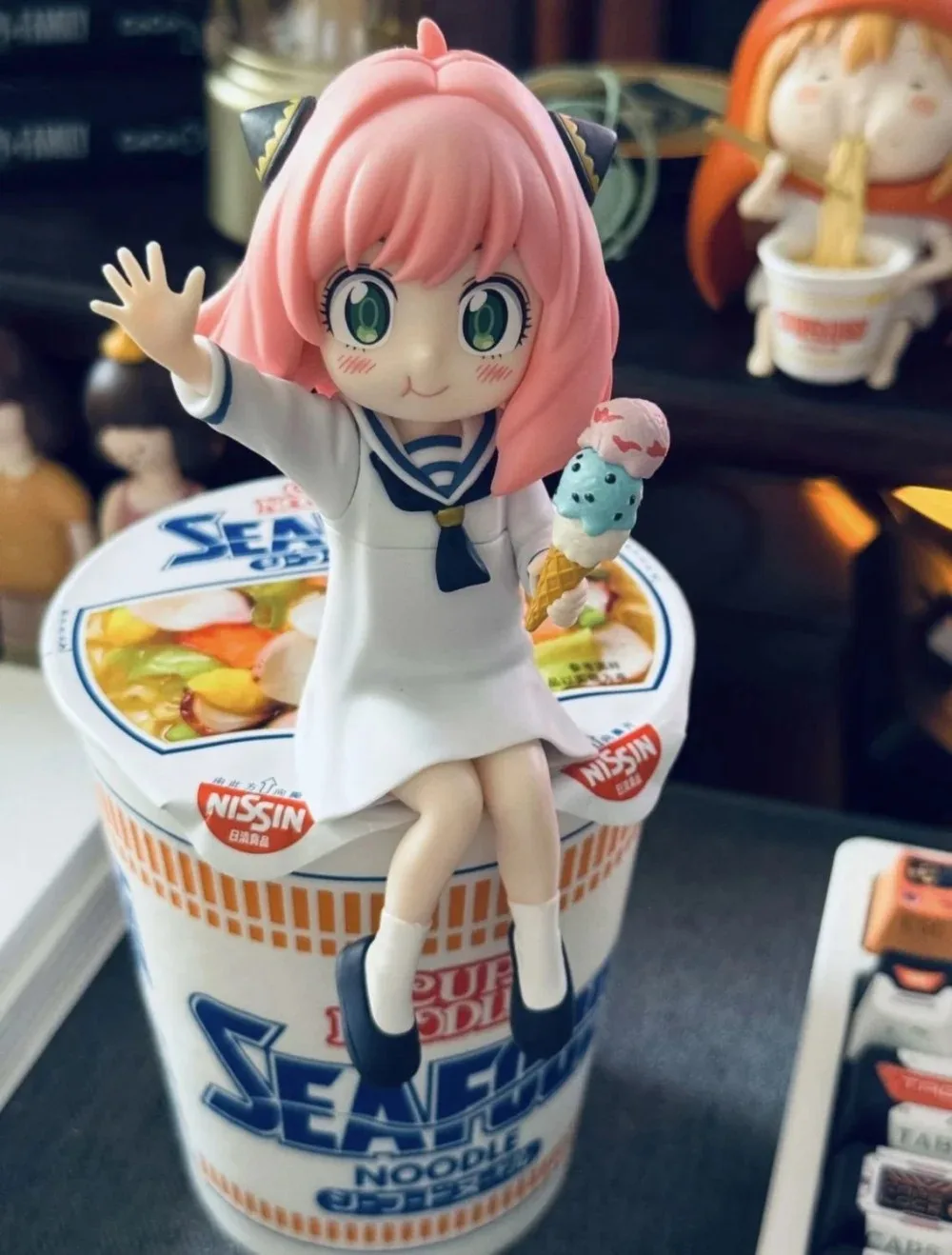 13CM Spy Family Niedliche Kreative Anime-Puppe Modell Anime-Zubehör Modell Süße Schreibtisch-Dekorationen Urlaubsgeschenke Statue Sammlerstück Spielzeug – Detail 10