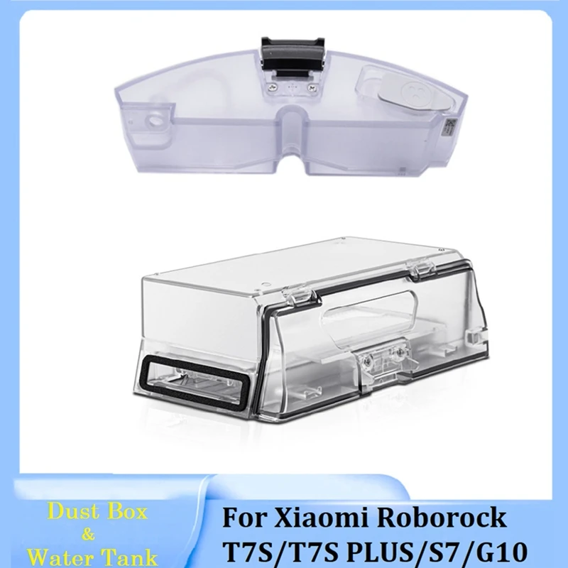 

For Xiaomi Roborock T7S/T7S PLUS/S7/G10 Robot Vacuum Cleaner Accessories Dust Box Water Tank Replacement Parts