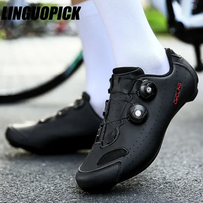 Cycling shoes mtb spd cleat Self-locking mountain bike sneakers Men's Road cycling footwear Bicycle Shoes Breathable flat