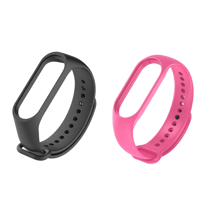 ตัวเลือกสินค้า สายนาฬิกา Mi Band 7/6/5/4/3 ซิลิโคน ยืดหยุ่น ใส่สบาย