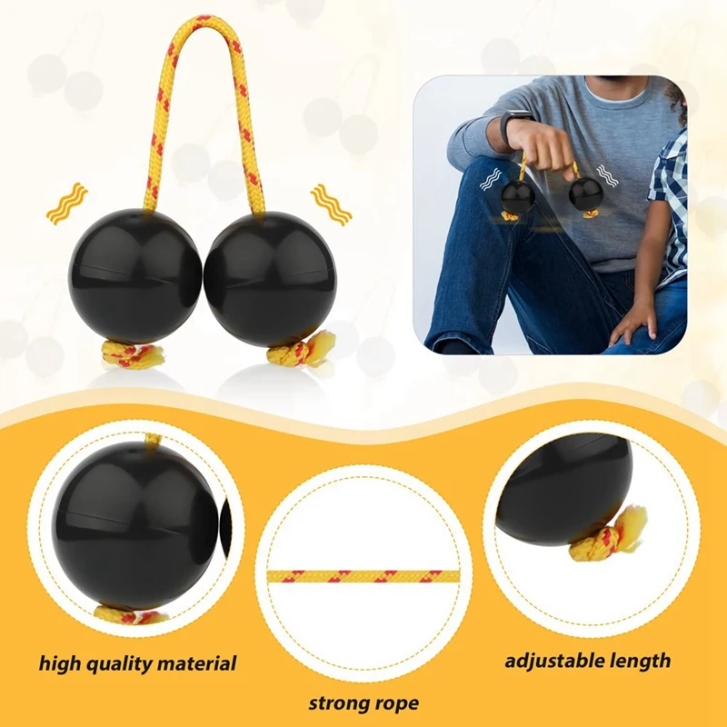 2 Pairs Kashaka Aslatua Shaker Aslatuas Rhythm Balls Aslatuas Instrument Rhythmic Ball