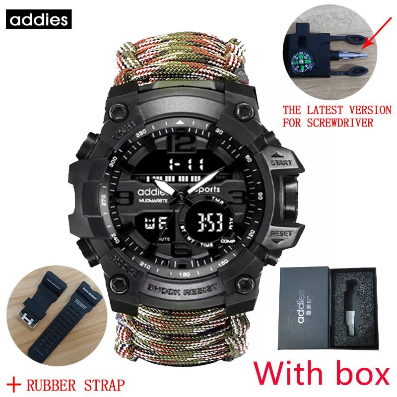 Camouflage box strap