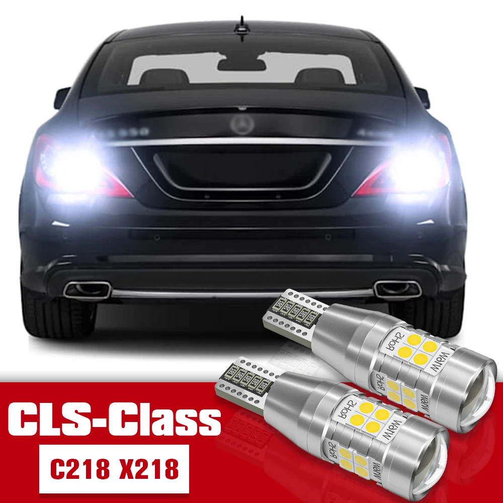 

2pcs Reverse Light Accessories LED Bulb Lamp For Mercedes Benz CLS Class C218 X218 2011 2012 2013 2014 2015 2016 2017