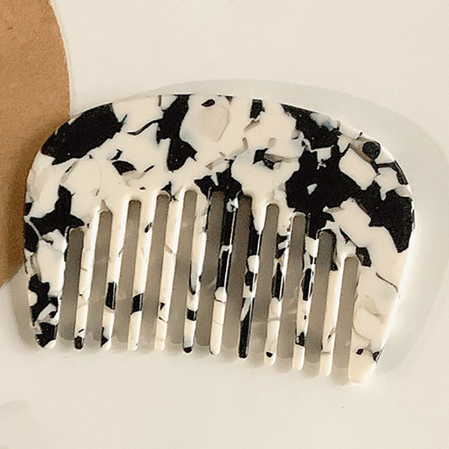 New Design Acetate Anti-static Hair Combs Mini Hairdressing Comb Detangling Hair Brush For Women Girls Hair Styling Tools