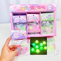 Colorful Cat Paw Pinch Toy Creative Funny Gestures Stress Relief Squeeze Toys TPR Soft Luminous Kids Adults Depression Toy Gift 2